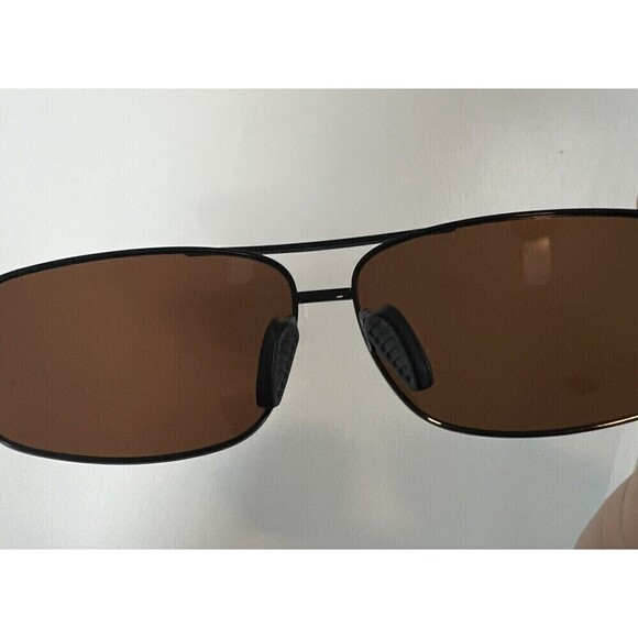 Sungait Sunglasses mod. 2458 Dark Gray Polarized  Rectangle Metal Shades - Picture 4 of 7